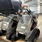 23HP 2100lb Mini Stand On 3 Pump Skid Loader MINI Crawler Briggs & Straton Gas Engine - CFG-CBT23