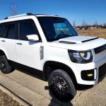 Electric 4 Door Coco Trooper 60v Electric Golf Cart LSV With Rear Trunk Hatch