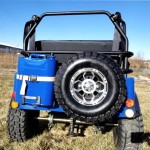 Mini Gas Golf Cart 125cc jeep Mini Truck ELITE Edition - Lifted With Custom Rims And Fender Flares